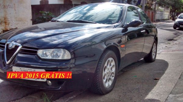 Alfa romeo 156 – t. Spark c/ ipva 2015 gratis